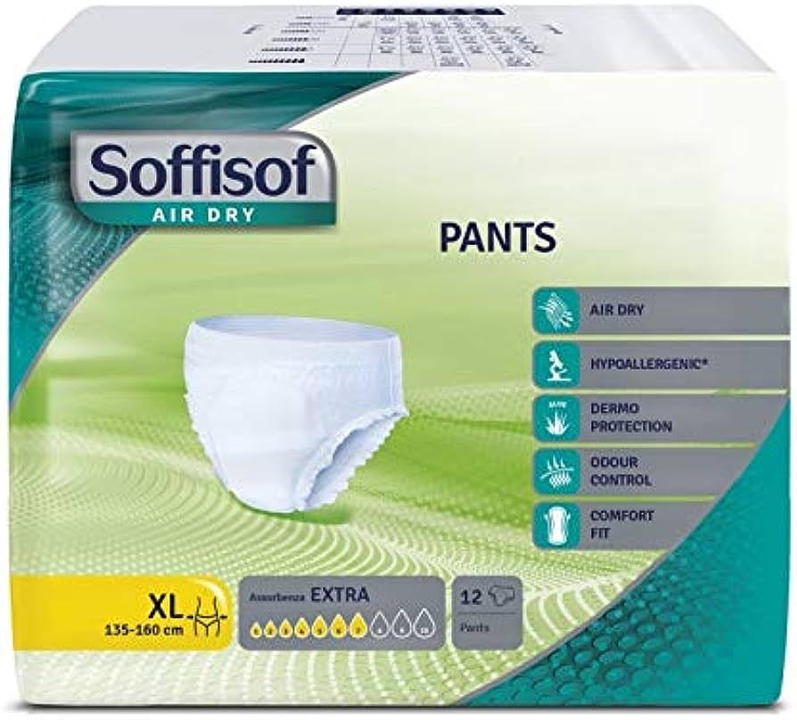 SOFFISOF Pants Air Dry Pull-up extra XL